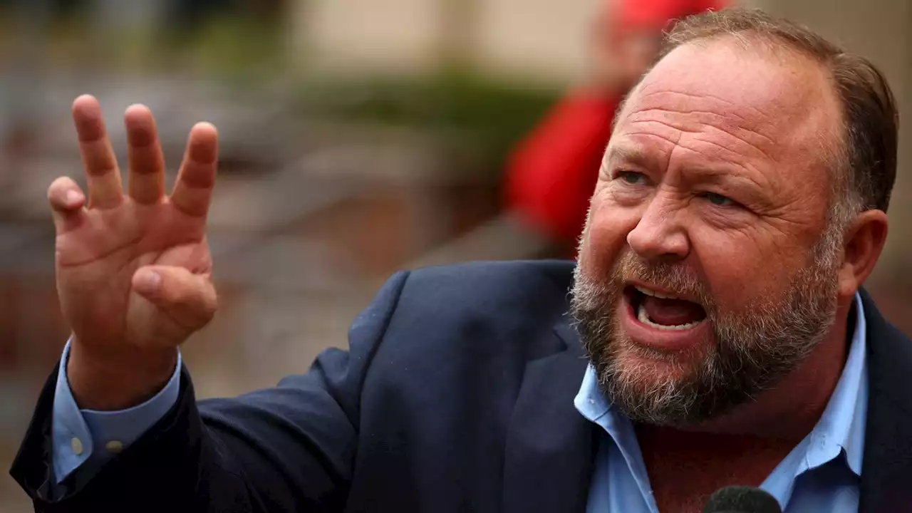 Alex Jones: US conspiracy theorist ordered to pay $965m to Sandy Hook massacre victims he defamed