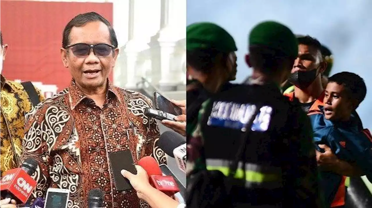 Mahfud MD: Saling Lepas Tanggung Jawab Tragedi Kanjuruhan Bukti Penyelenggaraan Liga Nasional Kacau - Tribunnews.com