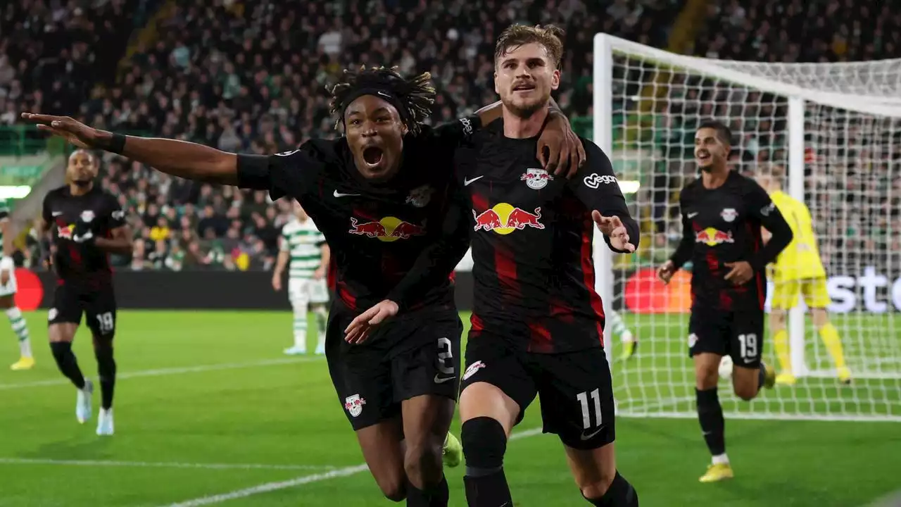 Später Erfolg bei Celtic: RB Leipzig schöpft nach Sieg in Glasgow wieder Hoffnung