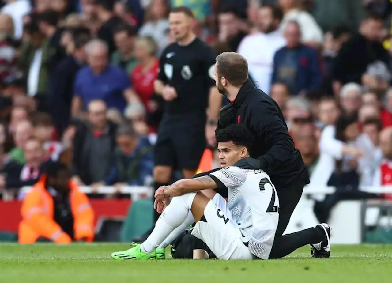 Soccer-Liverpool winger Diaz out for six to eight weeks - Klopp