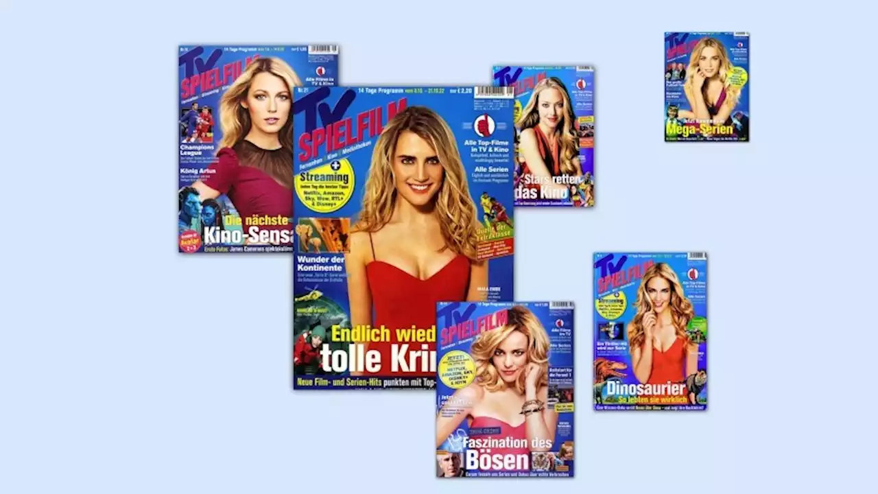 Schauspielerin Mala Emde auf TV-Magazin-Cover