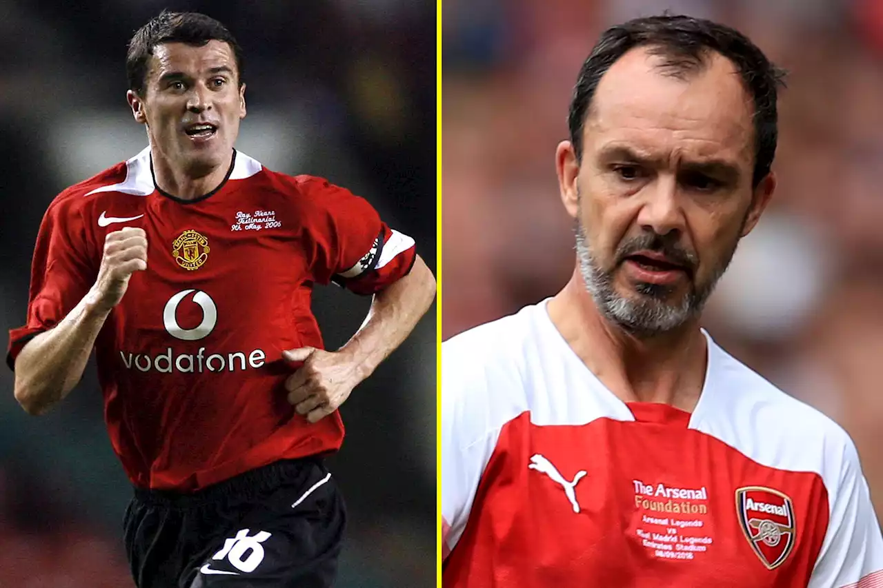 Ex-Arsenal star says Keane was 'dream' to face as he was 'not clever'