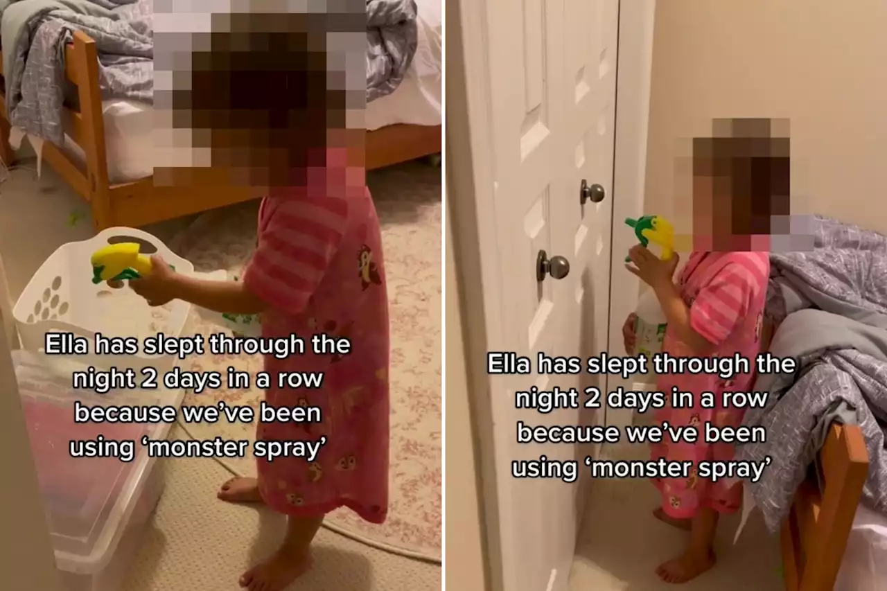 Mum share 'monster spray' hack that’s helped her daughter sleep at night