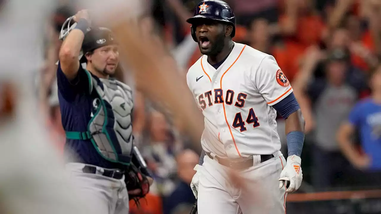 Make your own destiny: Yordan Alvarez stuns charmed Mariners with thunderous reminder of Astros' AL dominance