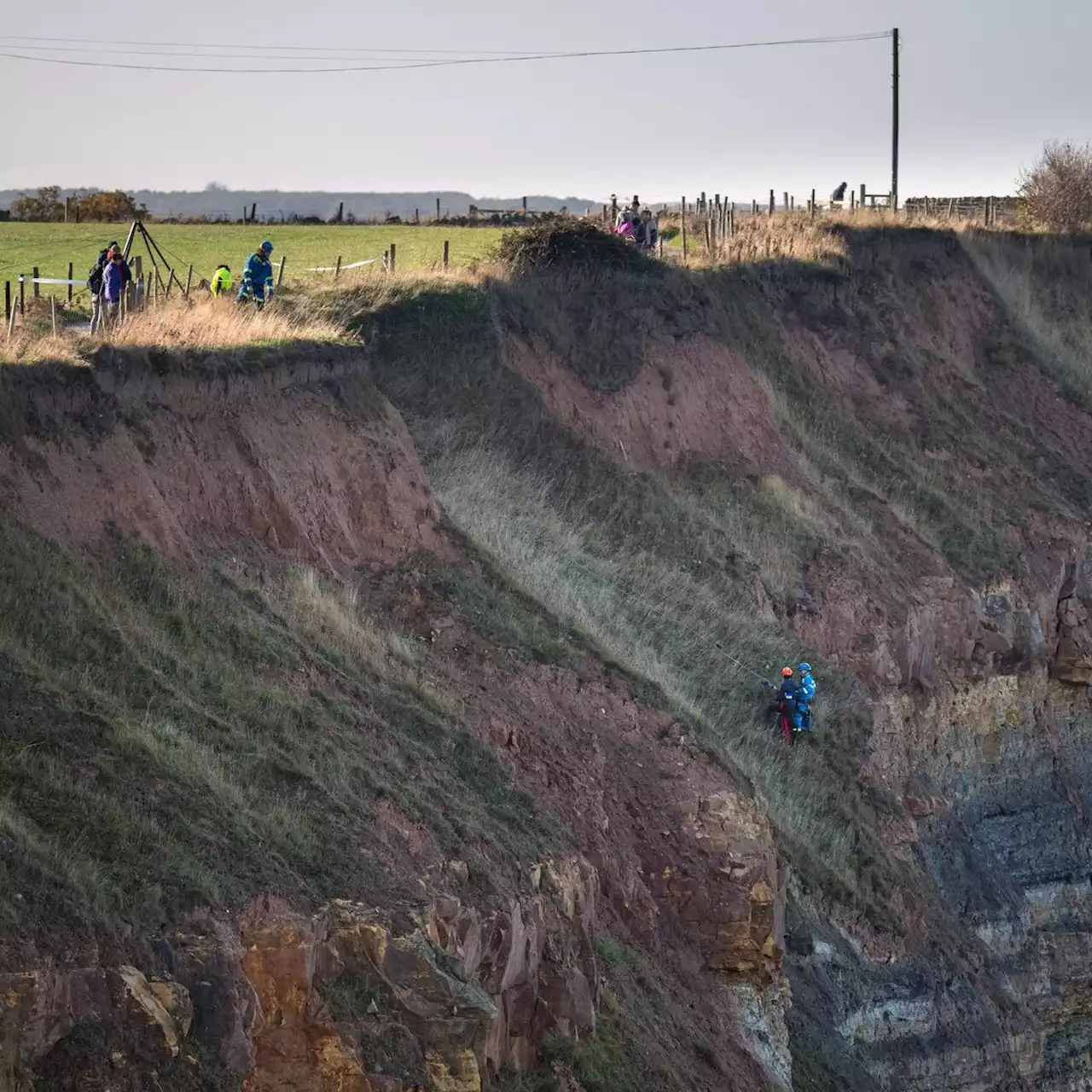 Warning issued by coastguard after two people cut off by tide on Yorkshire coast