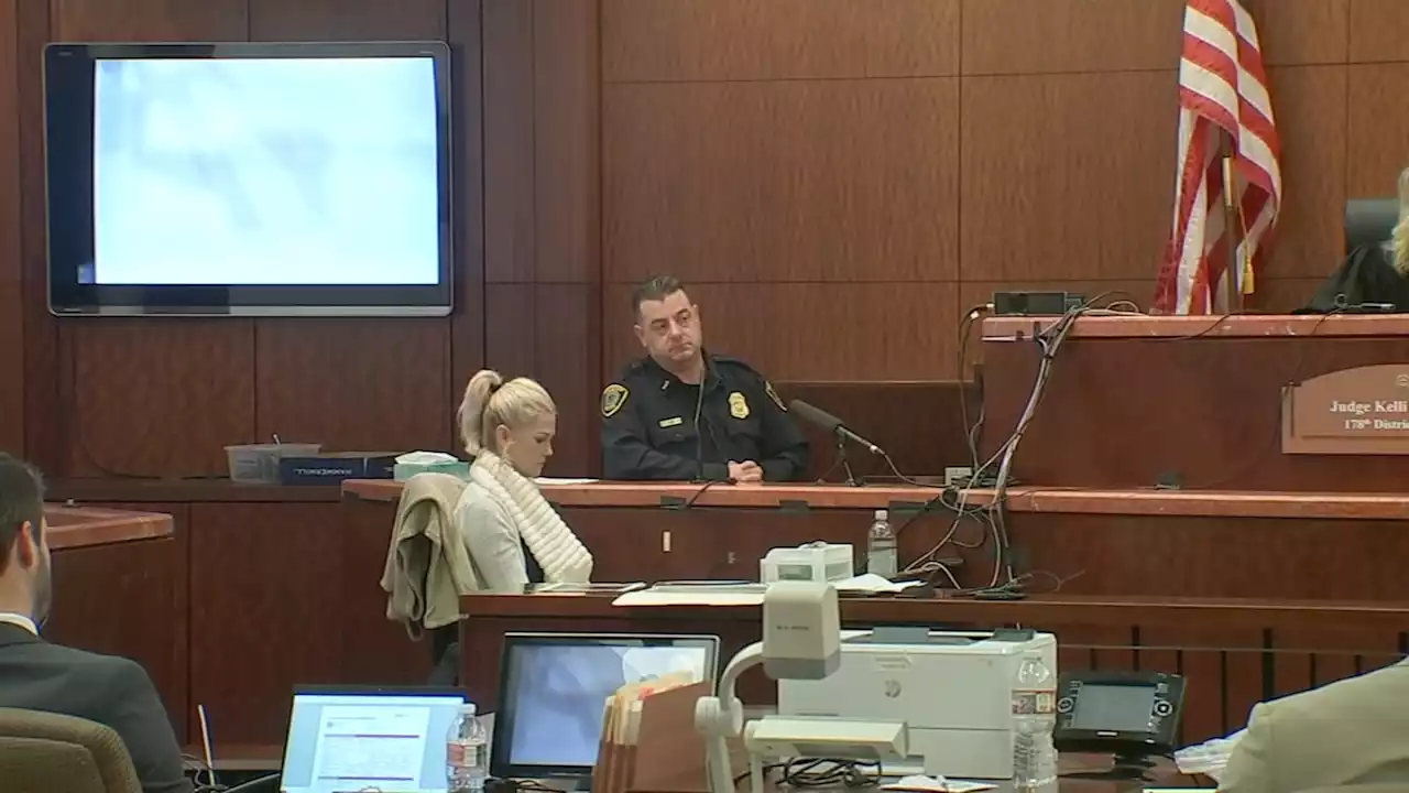 2nd day of retrial: AJ Armstrong becomes emotional in court as he sees images of his parents