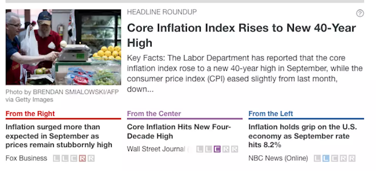 Core Inflation Index Rises to New 40-Year High