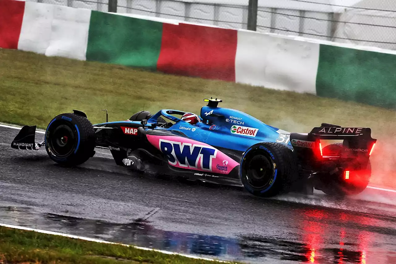 Ocon: Alpine F1 car upgrade made Japanese GP “pure pleasure”