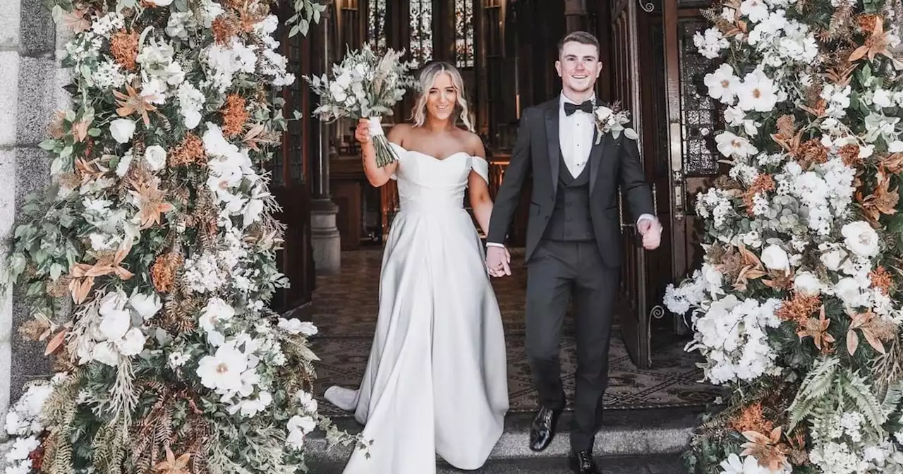 Inside NI couple's beautiful cathedral wedding