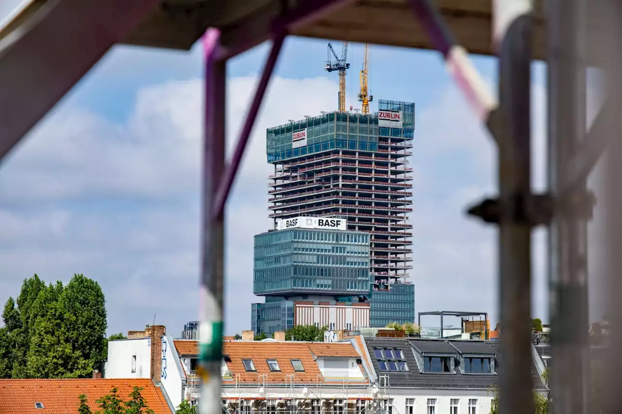 Amazon Tower: Berlins höchstes Gebäude feiert Richtfest