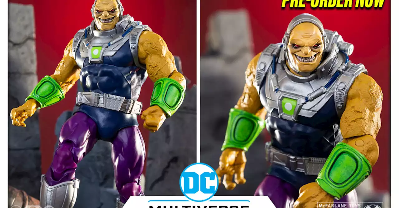 DC Comics Mongul Brings the Pain to McFarlane Toys DC Multiverse