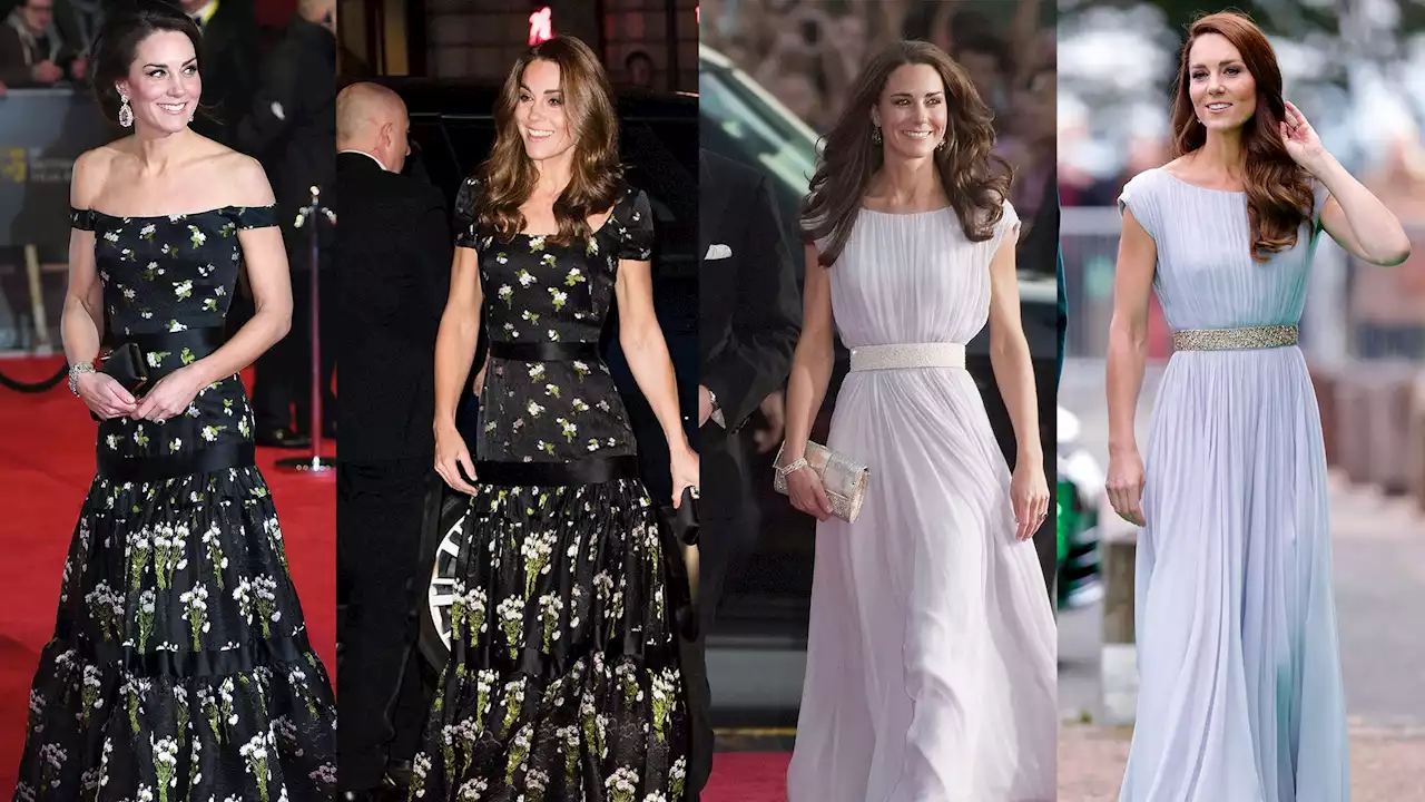 Every Time The Princess Of Wales Has Reworn A Dress On The Red Carpet