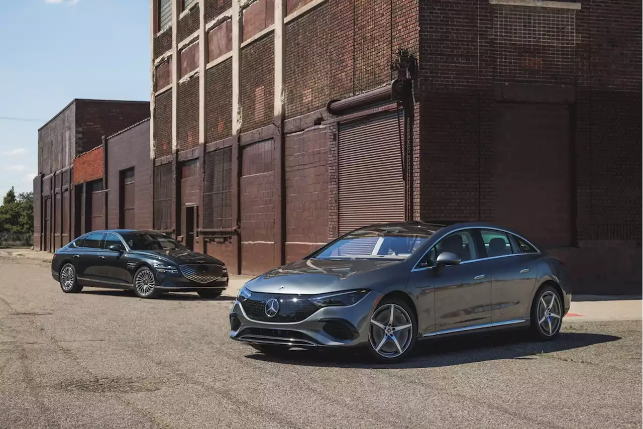 Tested: 2023 Genesis Electrified G80 vs. 2023 Mercedes-Benz EQE350 4Matic