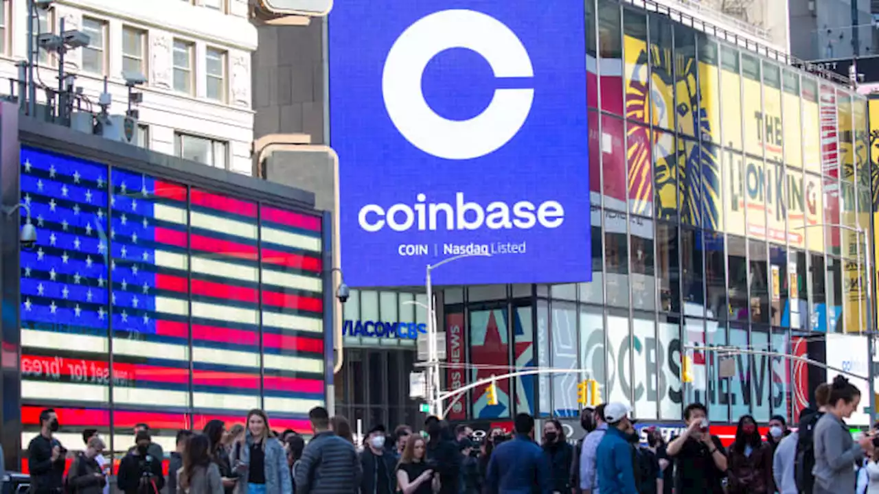 Coinbase shares slide 10% on hot inflation report