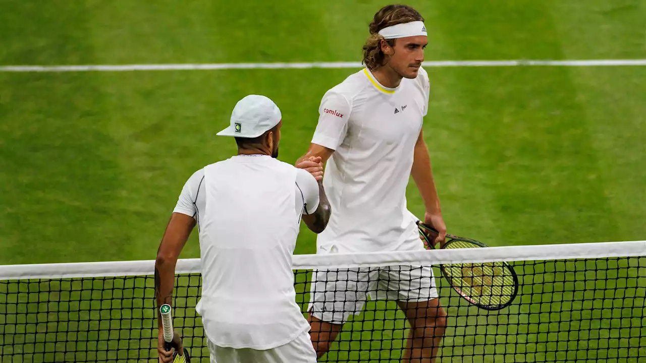 Stefanos Tsitsipas - Mutter des Griechen spricht über Streit mit Nick Kyrgios: 'Spielte dreckiges Tennis'