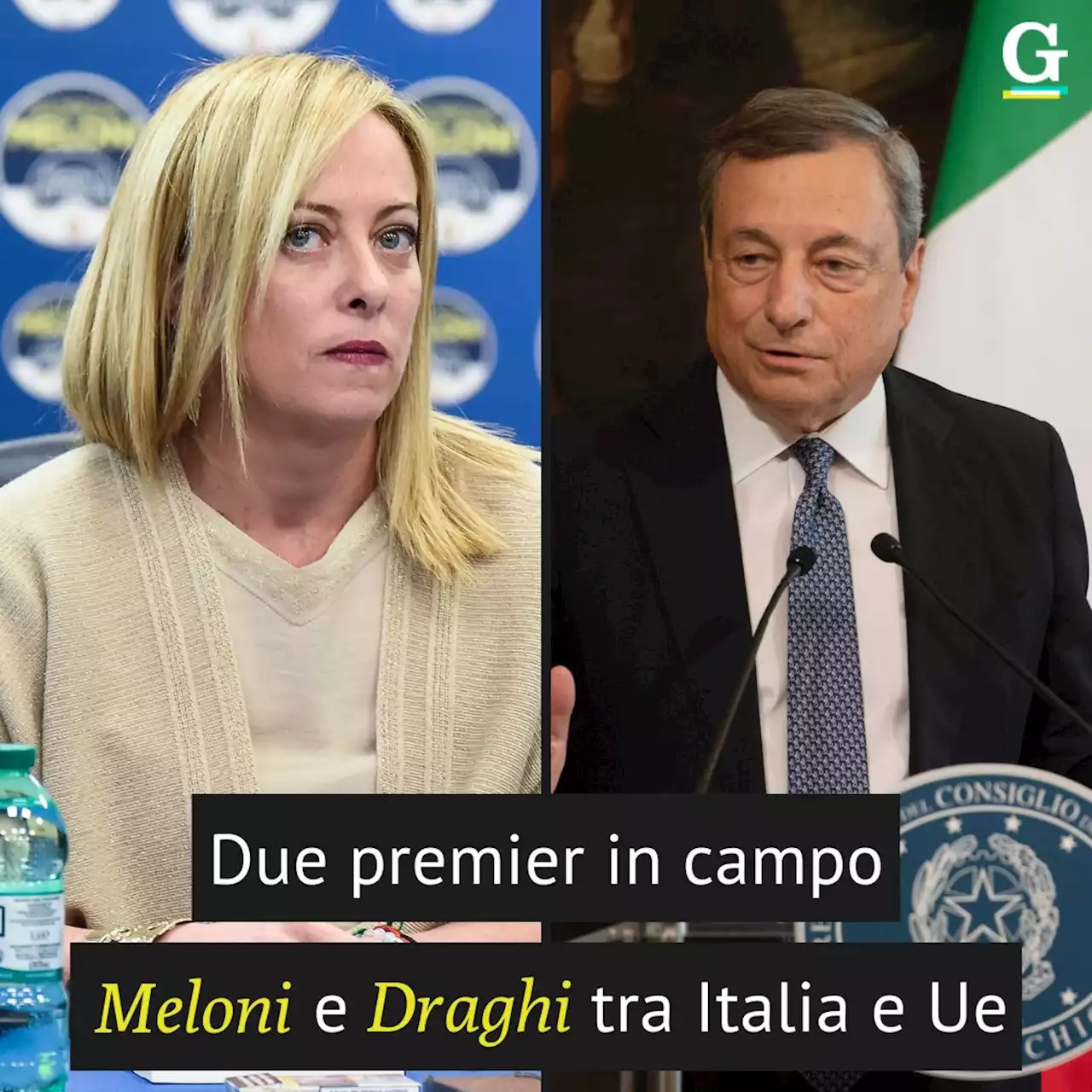 Draghi a Bruxelles, Meloni incaricata: l'ipotesi dei 'due premier' in campo