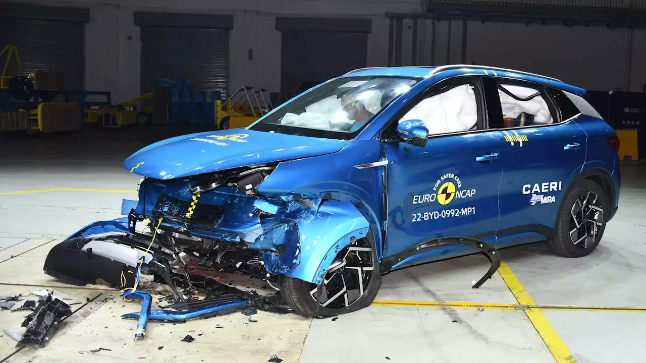 BYD Atto 3 Scored Five Stars In Euro NCAP Safety Tests