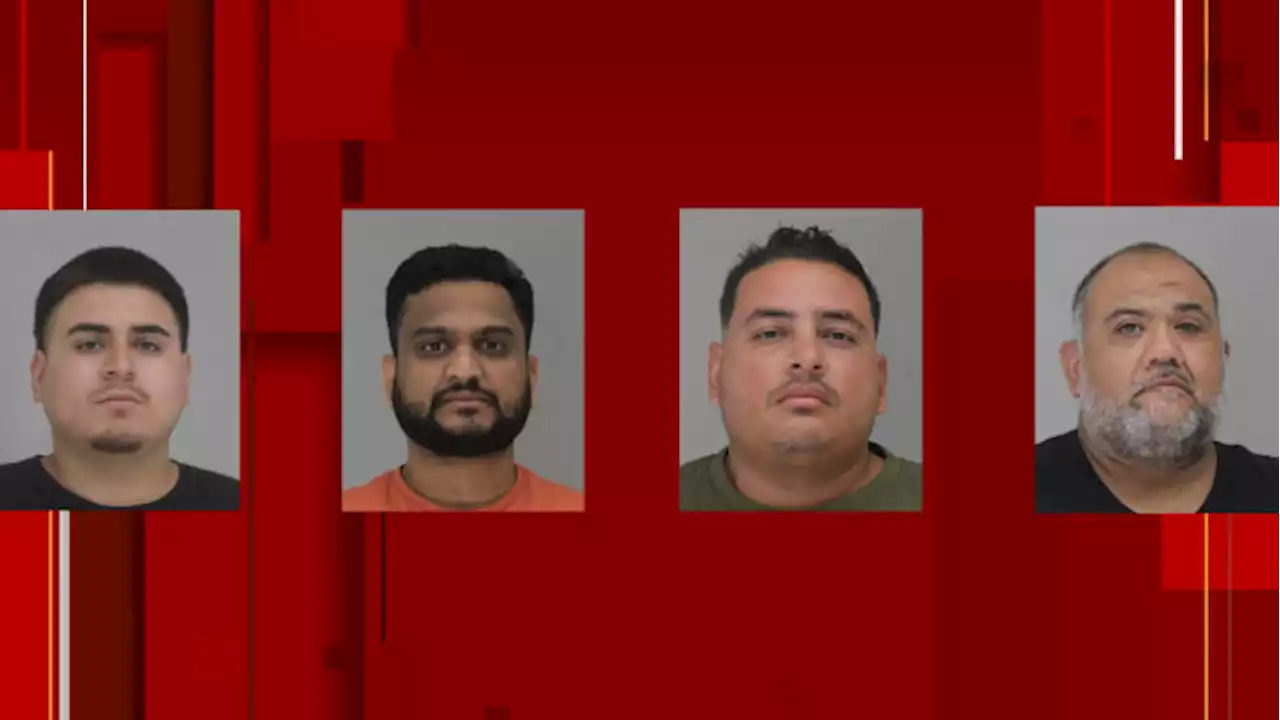 Booze Bust: 4 Texas men arrested in connection with theft of $278,000 worth of liquor