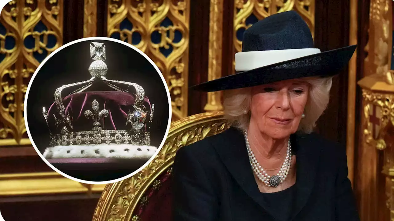 Camilla may not wear Queen mother's crown at Charles' coronation to avoid upset over controversial Koh-i-Noor diamond