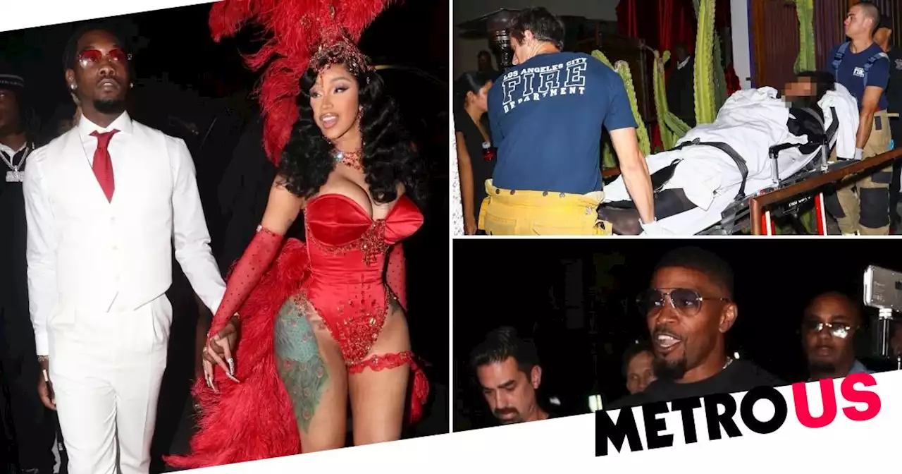 Inside Cardi B's lavish 30th birthday party as Jamie Foxx 'turned away'