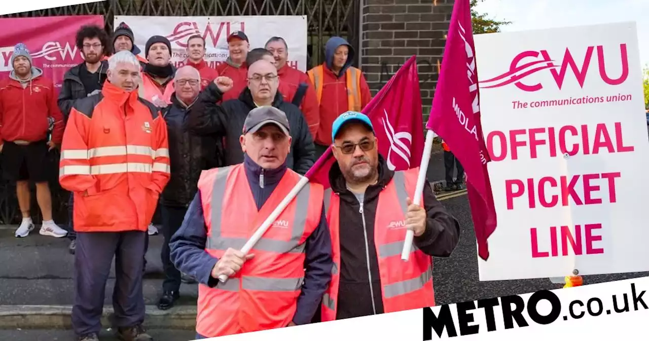 Posties on strike again with 19 more walkouts planned in build up to Christmas