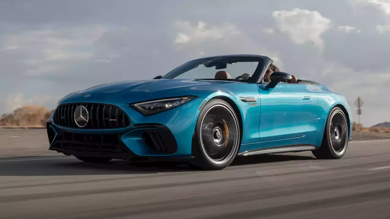 2022 Mercedes-AMG SL63 First Test: Fusion Reactor