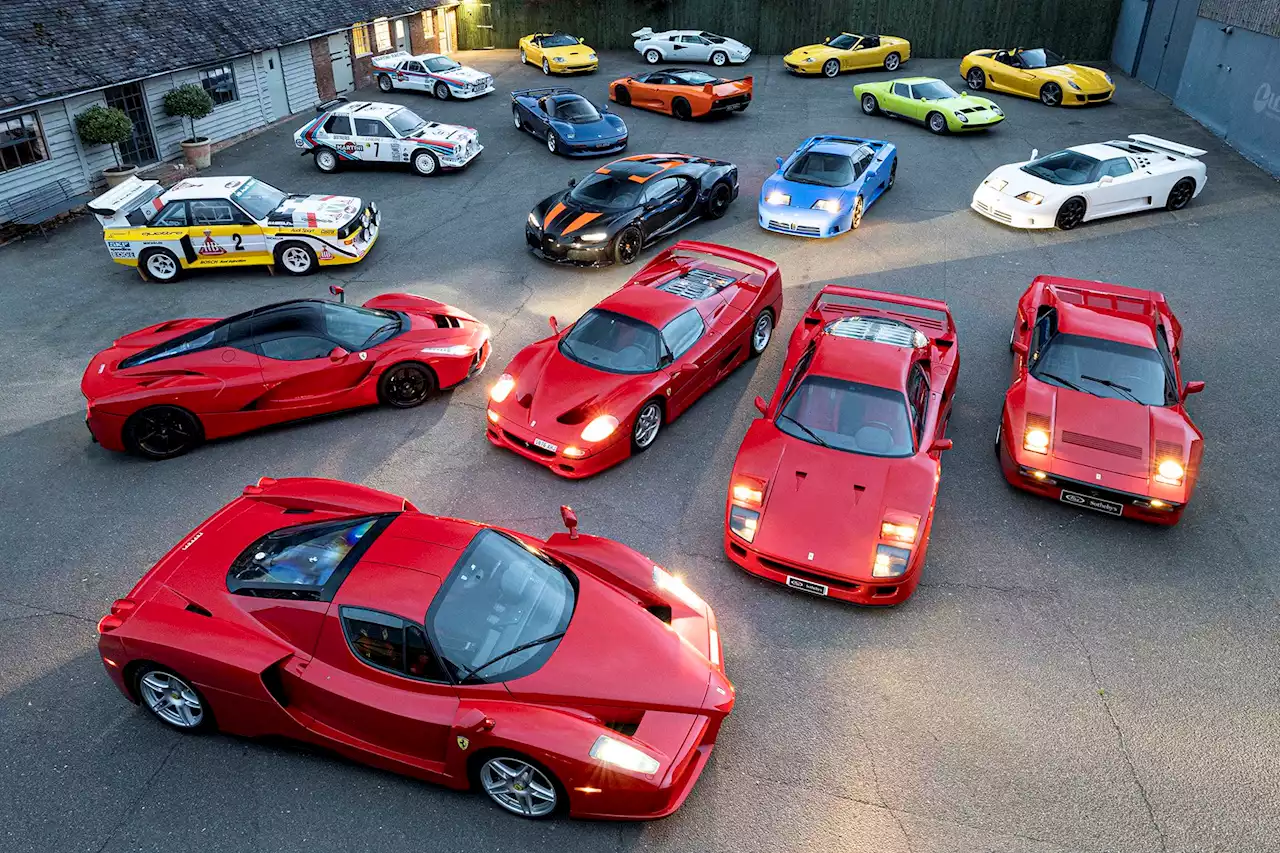 Enviable single-owner collection of 18 vintage supercars set for auction