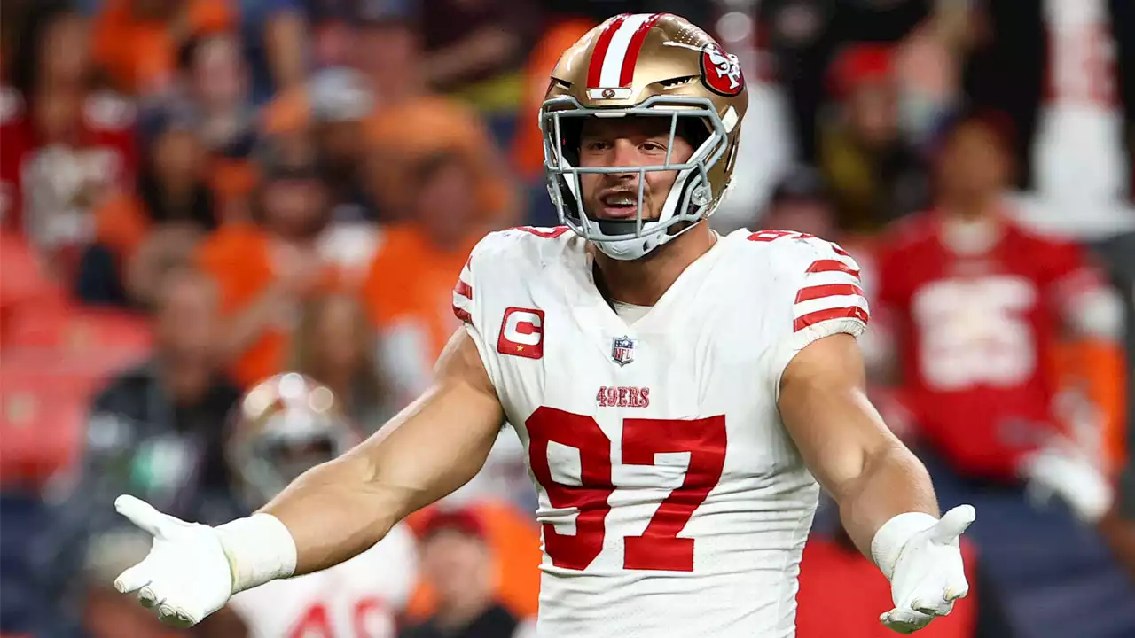 49ers Injury Updates: Nick Bosa Sits Out Practice, Could Face Falcons