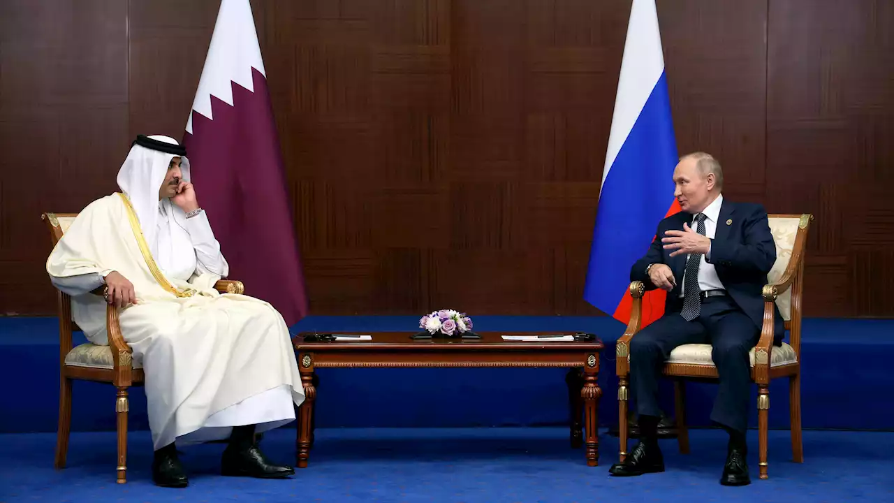 Qatar Emir Thanks Putin for Support in Organizing 2022 World Cup