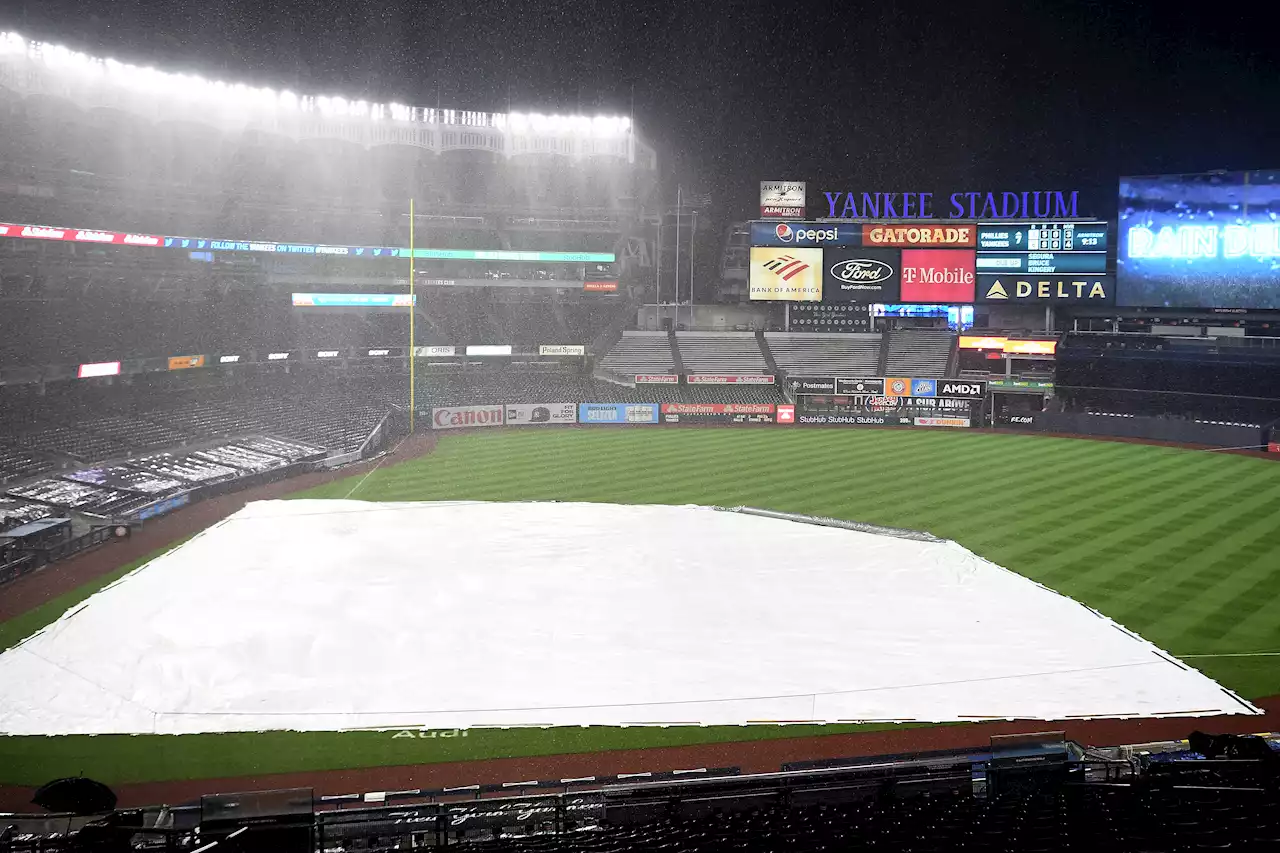 Yankee Game Postponed Over Weather; Damaging Winds, Storms Expected in NYC