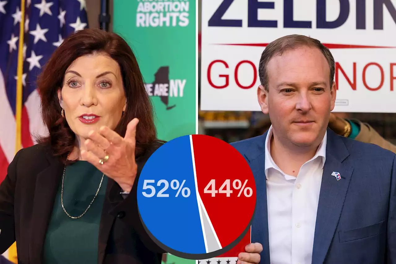 New NY gov poll shows Kathy Hochul ‘enthusiasm gap,’ surging Lee Zeldin