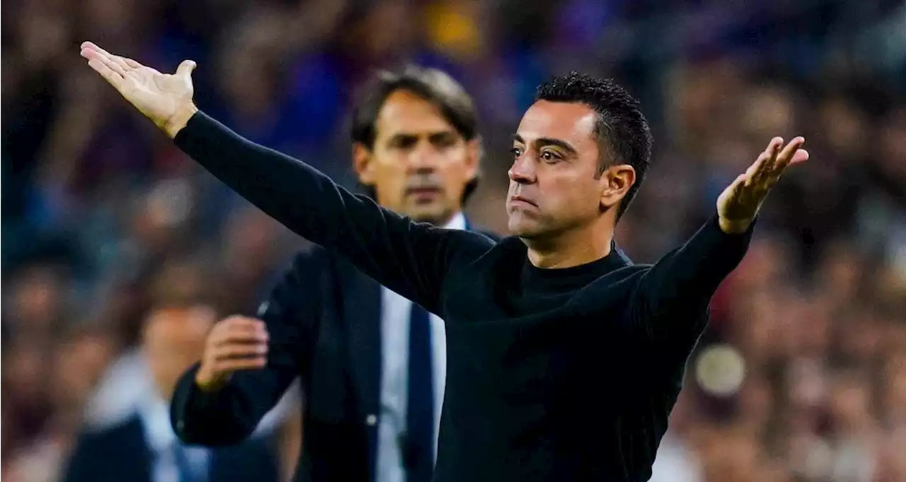 Barça - Inter Milan : 'C'est dommage', Xavi déjà tourné vers le Real Madrid