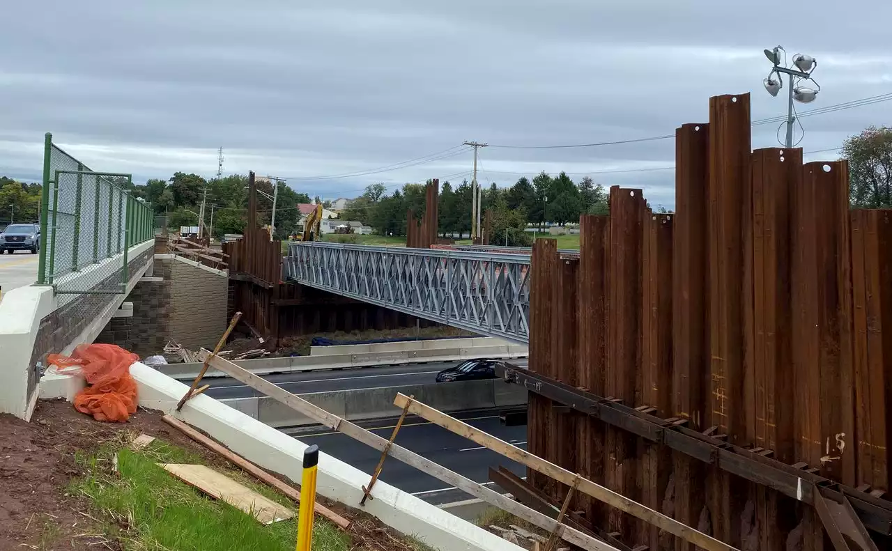 Pa. Turnpike to detour traffic early Sunday morning while it removes temporary bridge