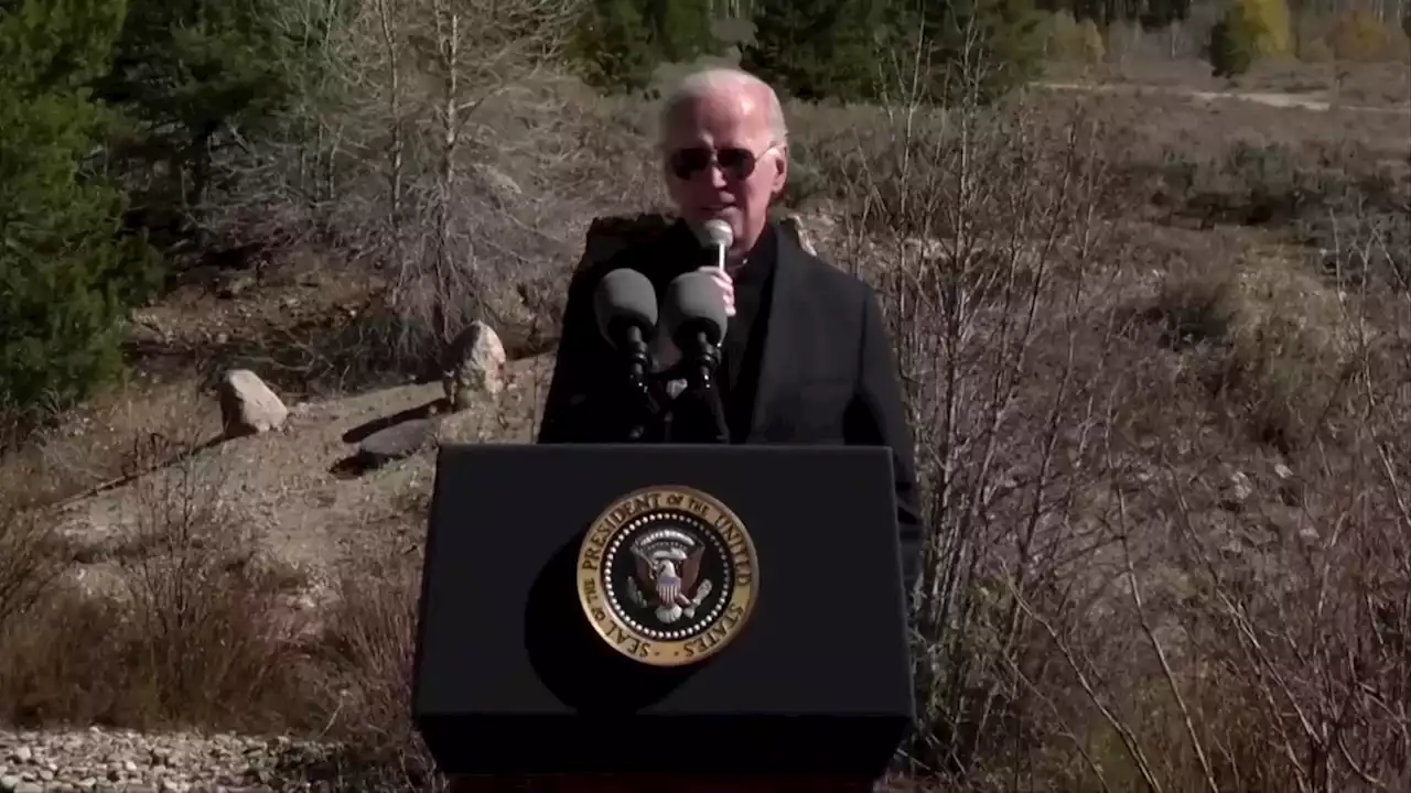 Biden, visiting U.S. West, designates national monument in Colorado