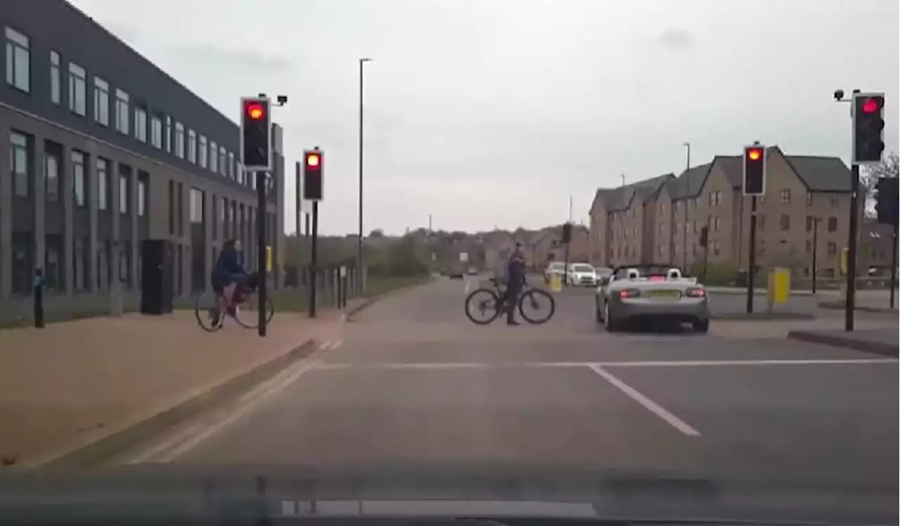 Video: Speeding red-light jumping driver who almost hit schoolchild fined – but not banned