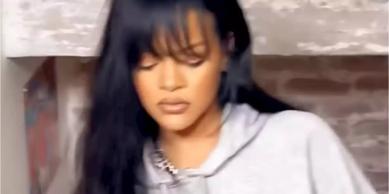 Here's Rihanna Modeling a Hoodie and Undies for Savage x Fenty