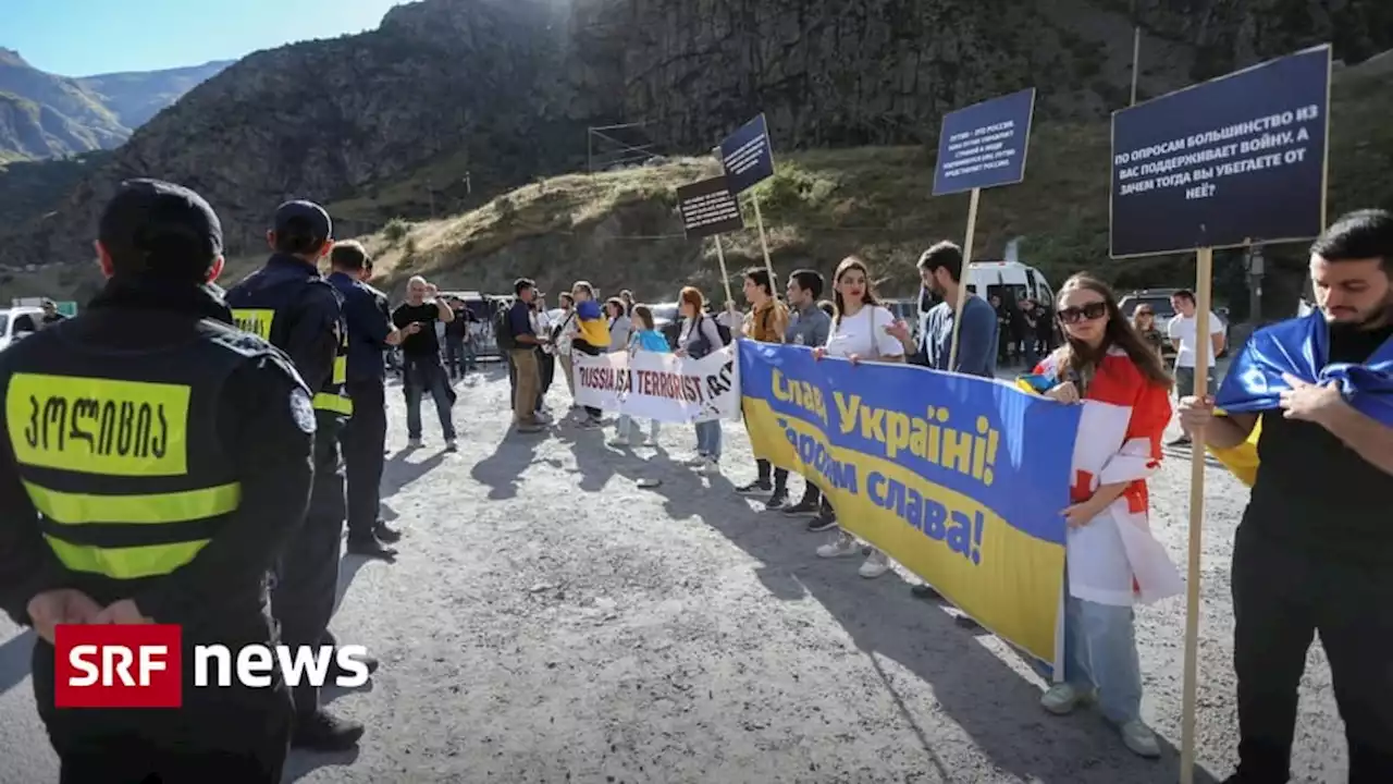 Flucht ins Nachbarland - Das Misstrauen der Georgier gegenüber den Russen steigt