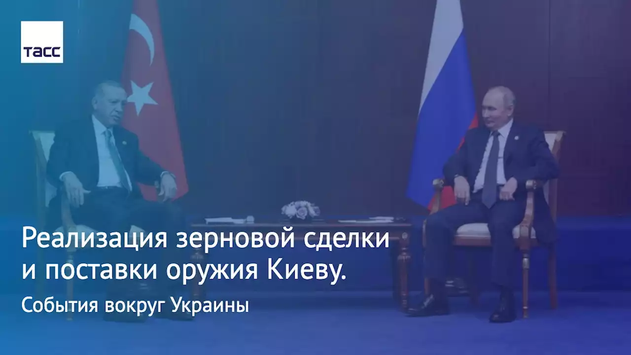 Реализация зерновой сделки и поставки оружия Киеву. События вокруг Украины