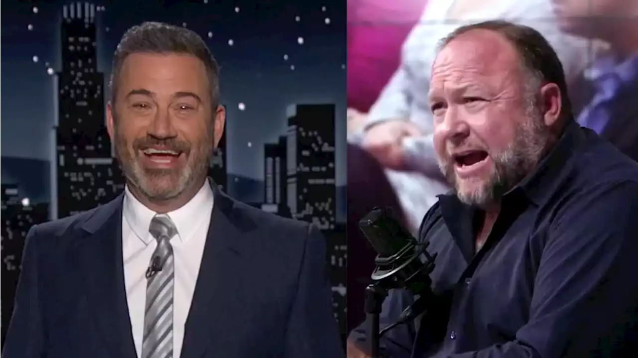 Jimmy Kimmel Brutally Mocks Alex Jones’ ‘Full-On Hissy Fit’ Over $965M Verdict