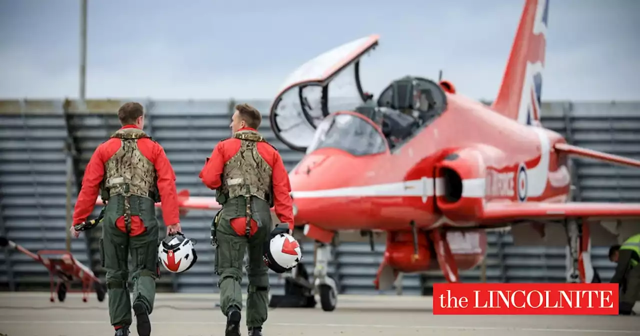 Red Arrows touch down at their new Lincolnshire home