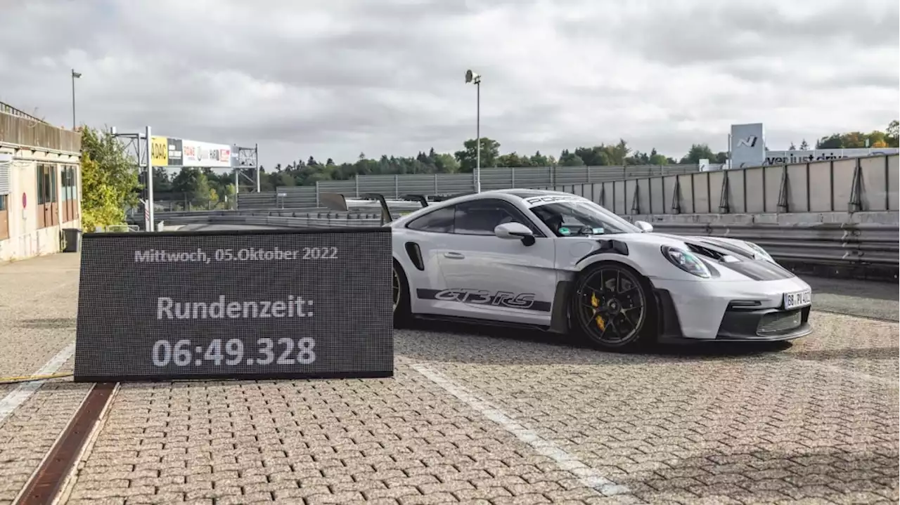 2023 Porsche 911 GT3 RS laps Nürburgring 10 seconds quicker than before