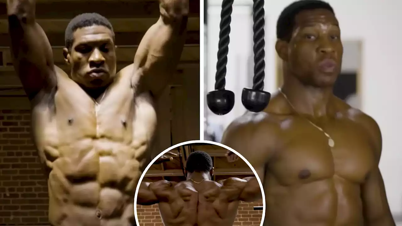 Jonathan Majors Proves He's Cut from Stone in Men's Health Workout Video