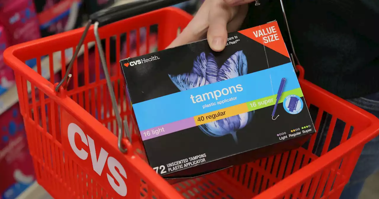 CVS drops price on menstrual products, paying 'pink tax' in some states