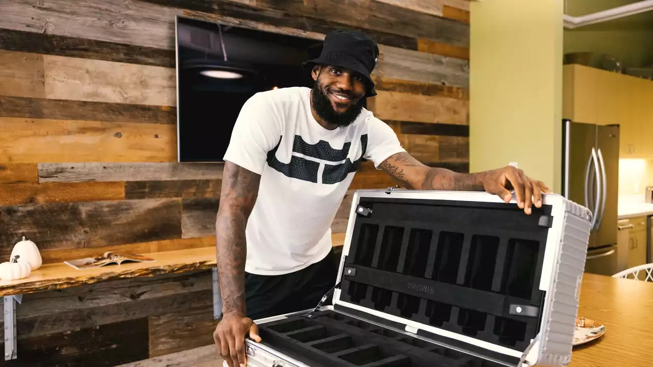 LeBron James Is the Innovator Behind Rimowa’s New Wine Cases