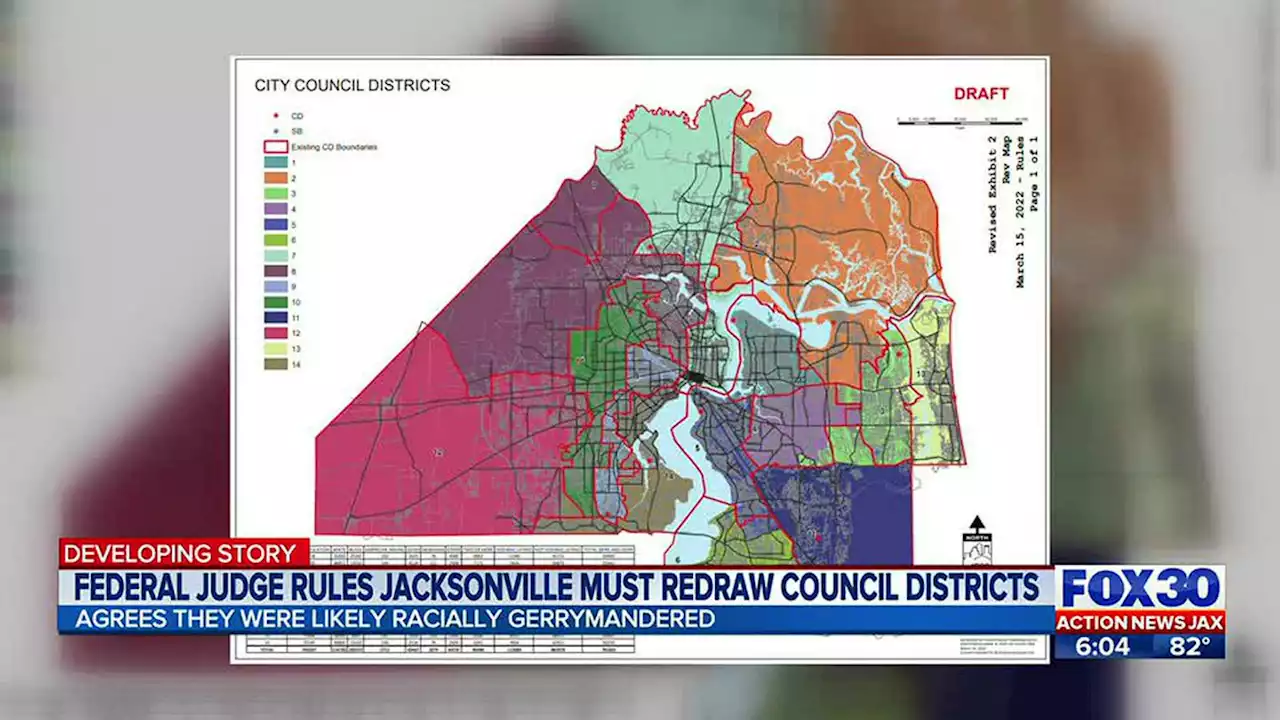 Federal judge blocks Duval’s new city council and school board maps