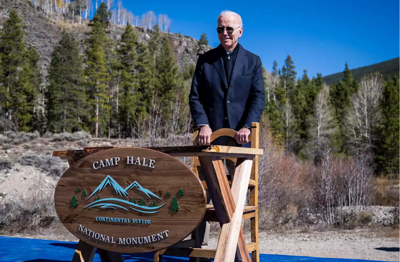 Biden designates new national monument to kick off 4-day swing through Western states