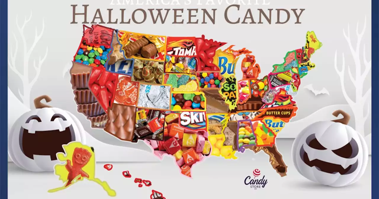 Halloween 2022: Map shows most popular Halloween candies in each state