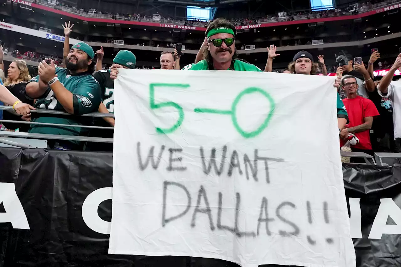 First place, rivalry on the line when Philadelphia Eagles host hated Dallas Cowboys