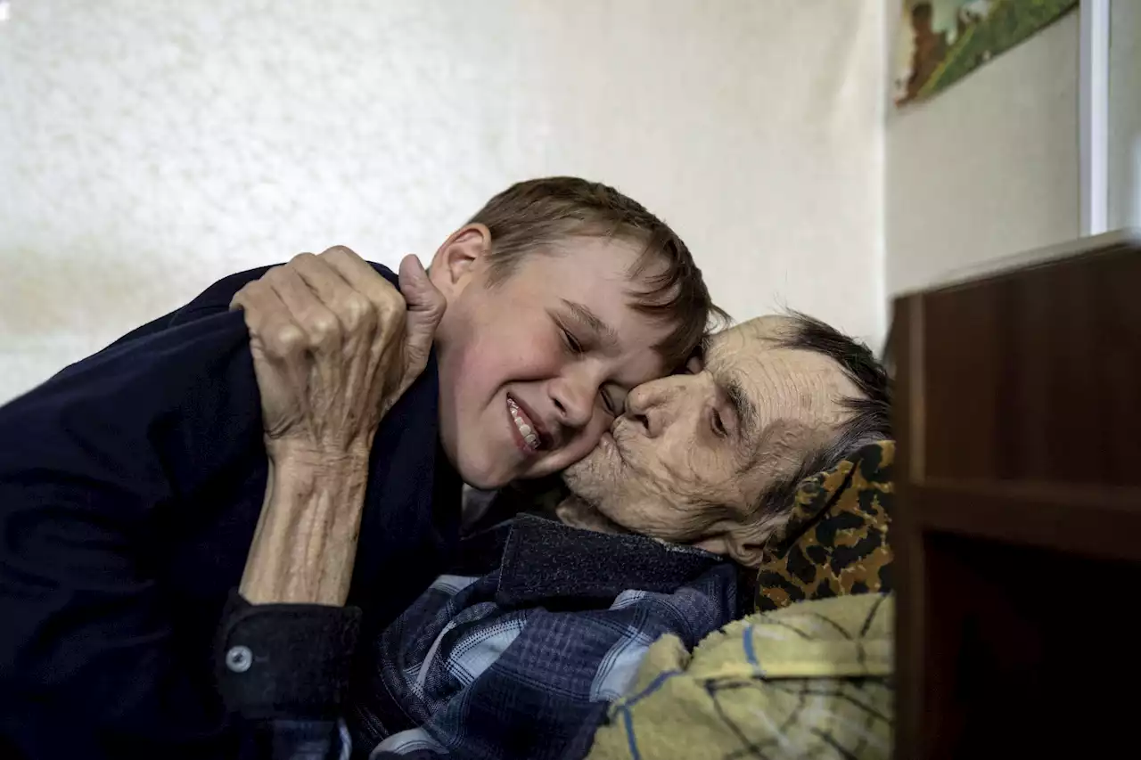 Orphan watched dad die, now awaits future in Ukraine shelter