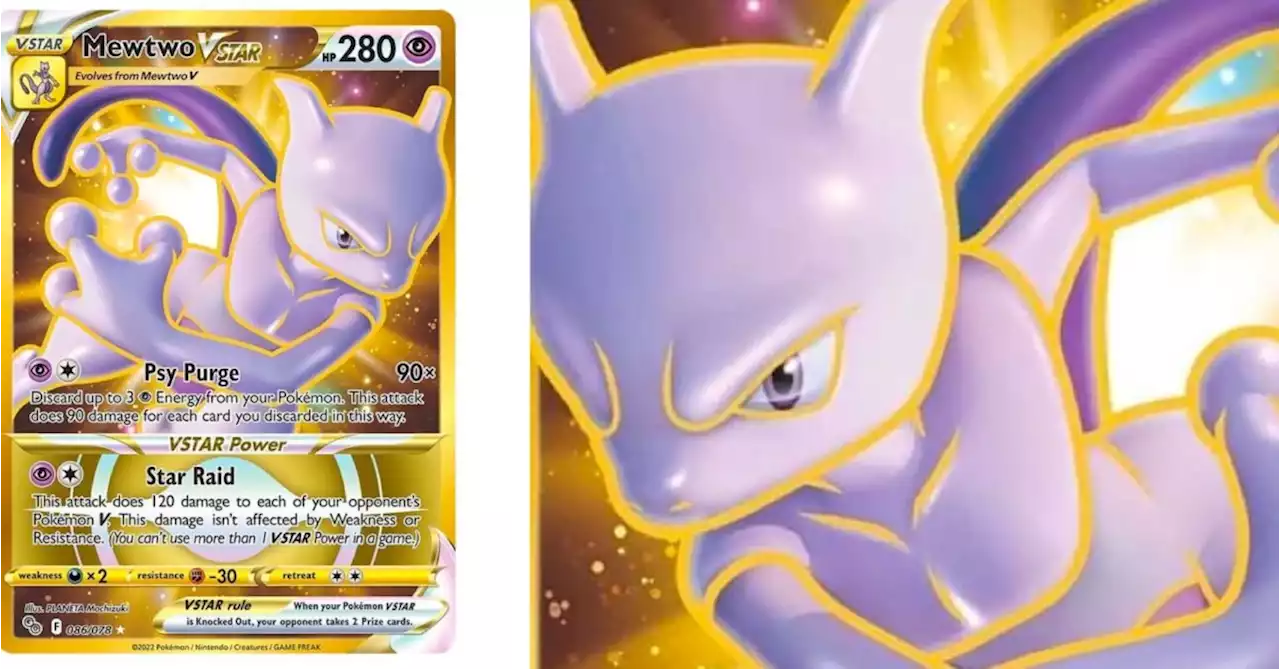 The Cards Of Pokémon TCG: Pokémon GO Part 25: Mewtwo VSTAR Gold